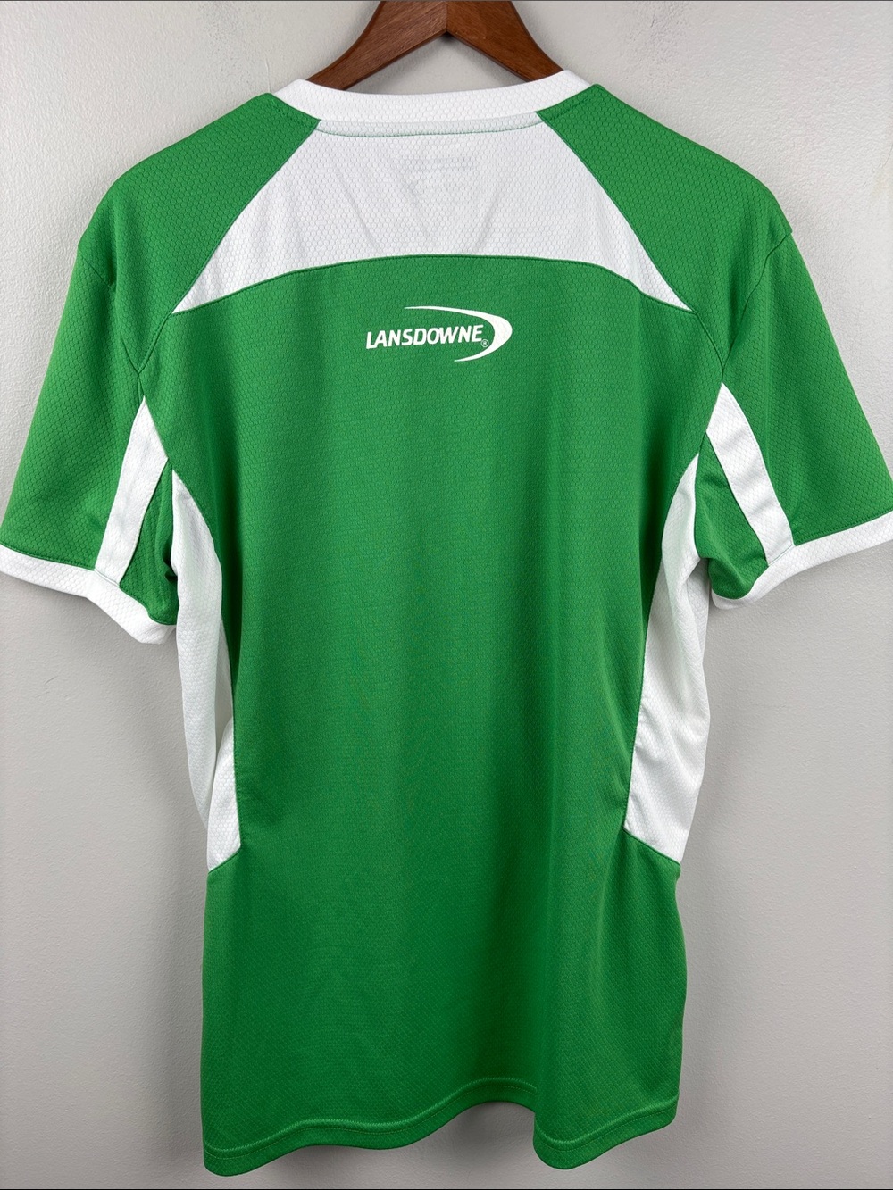 Ireland Green & White Soccer Jersey by Lansdowne Men’s Small sport Irish - Picture 7 of 9